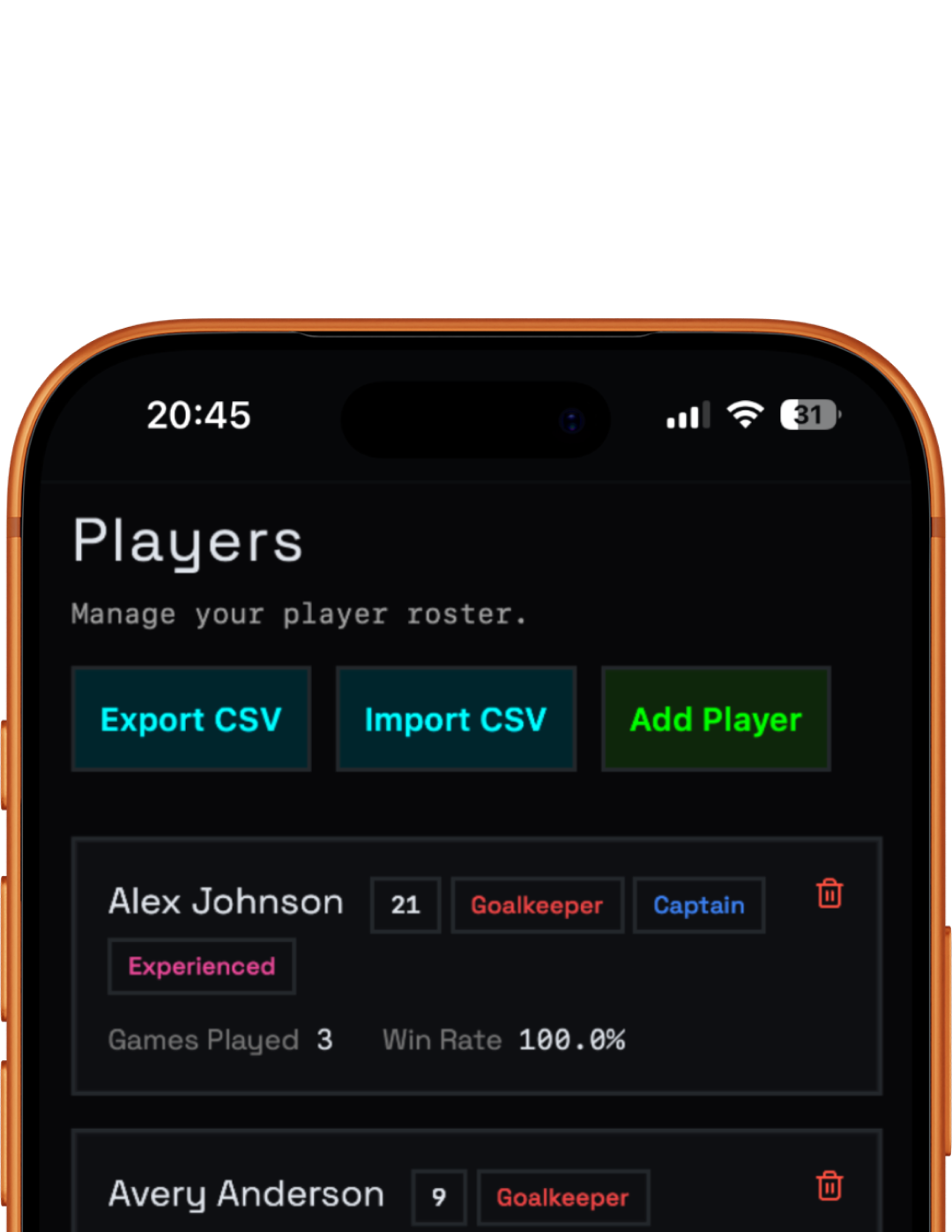 App UI preview slide 2