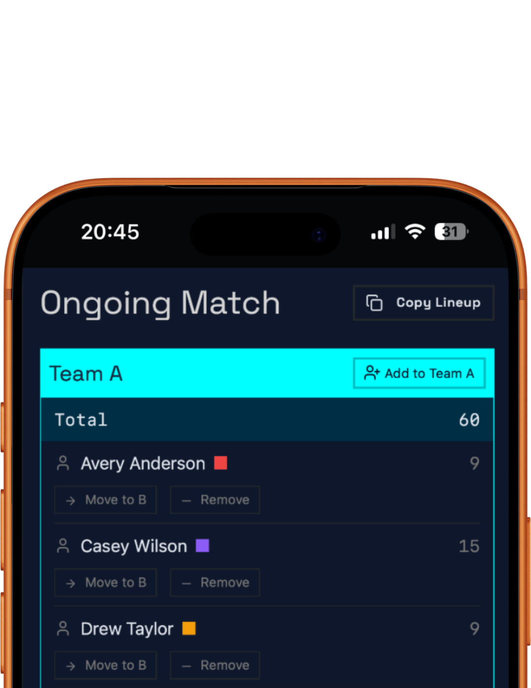 App UI preview slide 4