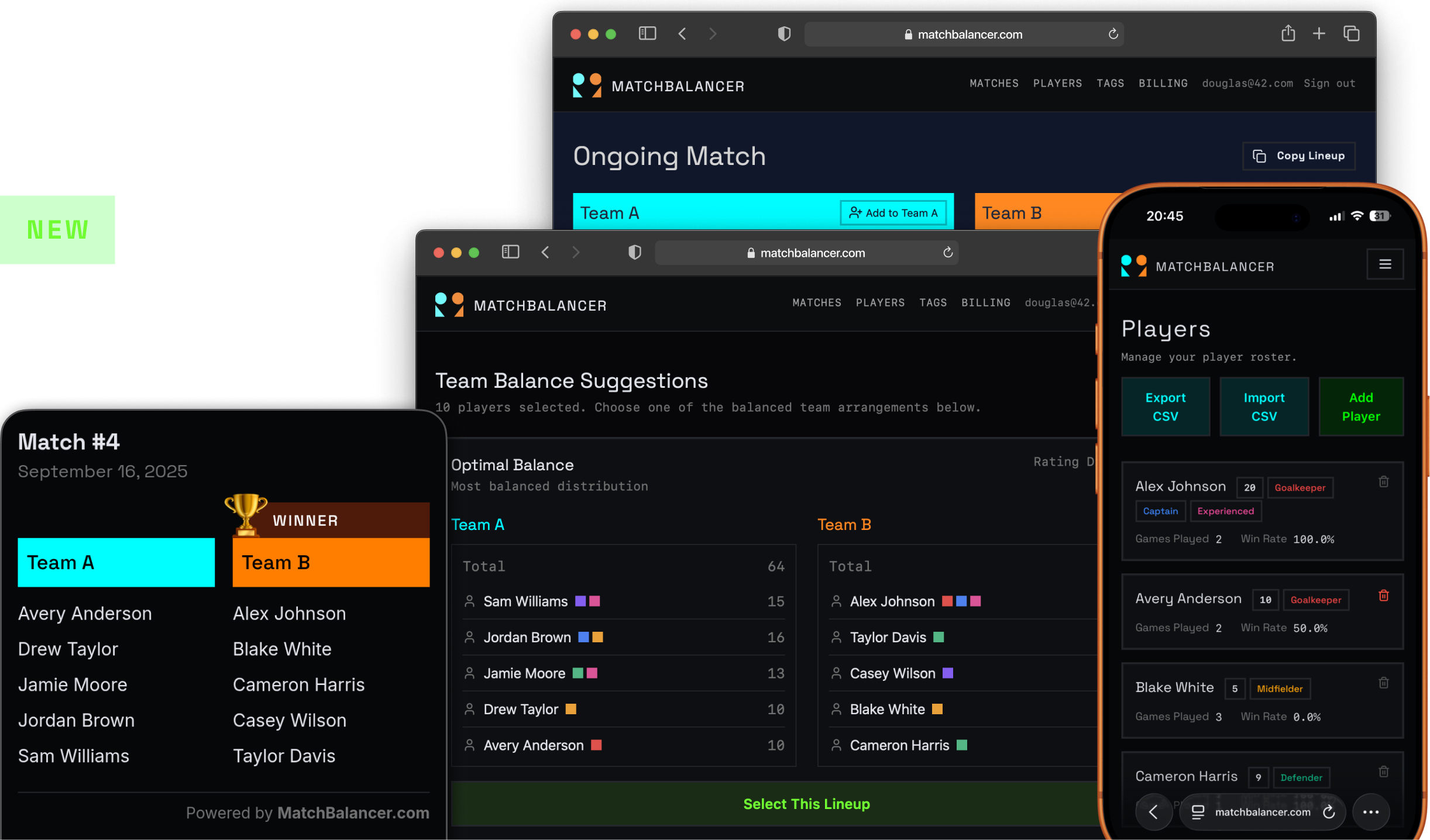 App UI preview